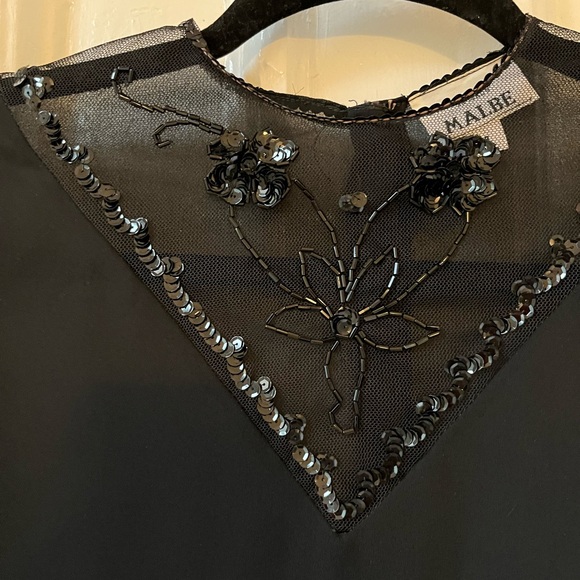 Vintage black blouse - Picture 2 of 4